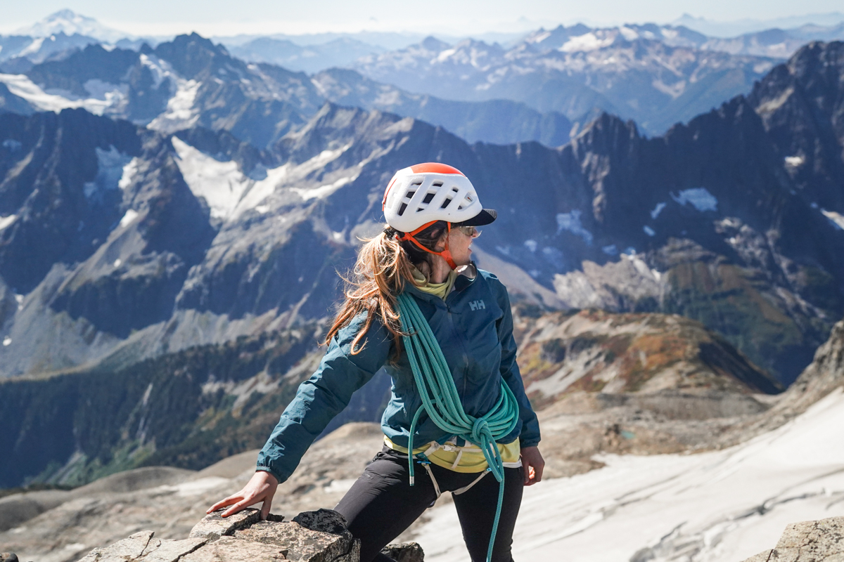 Testing windbreaker jackets in Washington